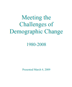 Meeting the Challenges of Demographic Change 