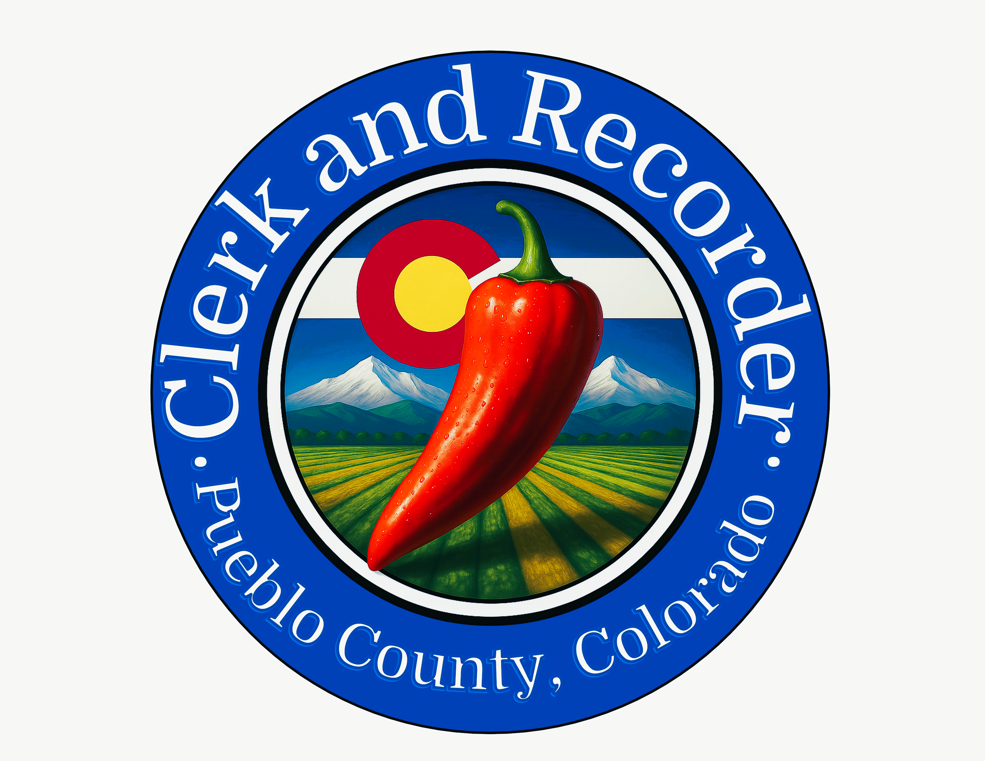 Clerk and Recorder Pueblo County Colorado Seal