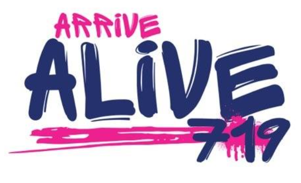 Arrive Alive 719 logo