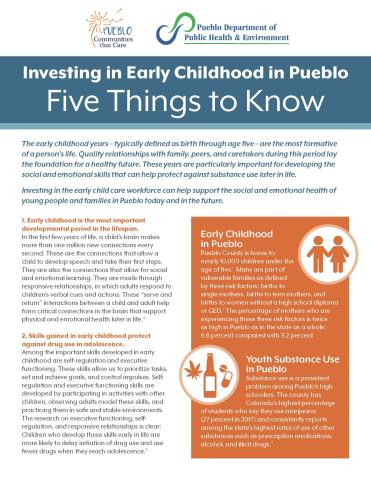Investing in Early Childhood in Pueblo - Five Things to Know