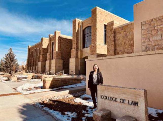 DA Kala Beauvais visited the University of Wyoming Law School to recruit students to consider a career at the 10th Judicial District Attorney's Office in Pueblo, Colorado.