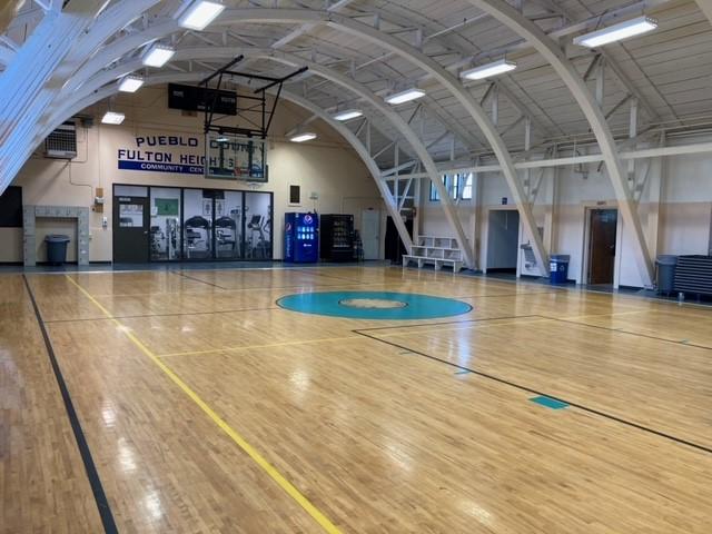 The gym at Fulton Heights Community Center