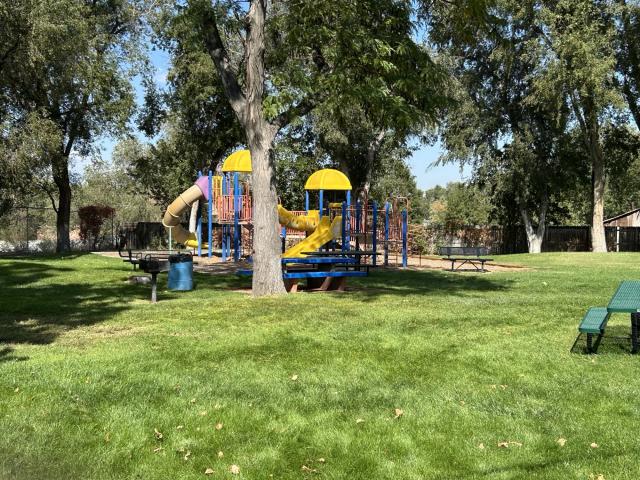 The playground at Fulton Park