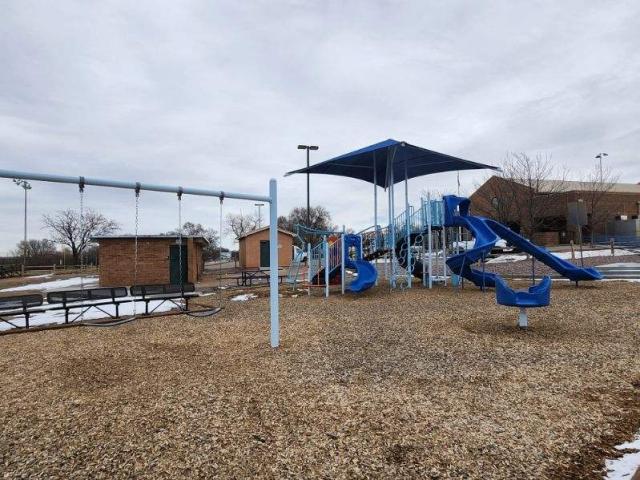 The playground at McHarg Park