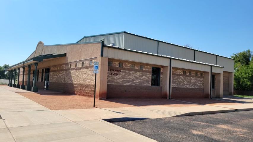 The outside of the recreation center